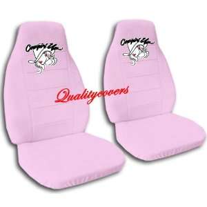   pink Cow Girl car seat covers for a 2002 Toyota Camry. Automotive