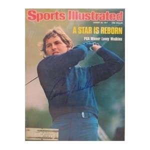 Lanny Wadkins autographed Sports Illustrated Magazine (Golf)  
