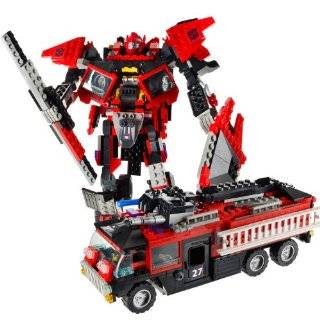 KRE O Transformers Sentinel Prime  FIRE TRUCK