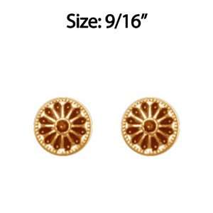  Authentic Magnabilities® Gold Starburst Bitties Insert Jewelry