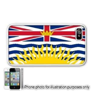  British Columbia Flag Apple Iphone 4 4s Case Cover White 
