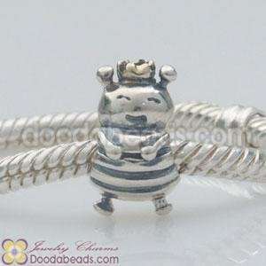  STERLING SILVER QUEEN BEA BEAD FITS PANDORA Everything 