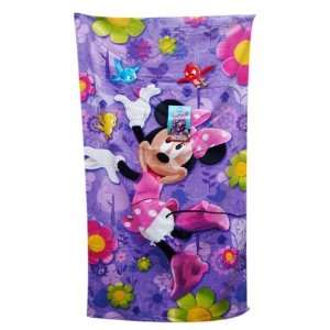 Disney Minnie Mouse Printed Beach Towel 
