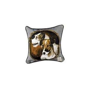  Jack Russell Dog Animal Decorative Throw Pillow 17 x 17 