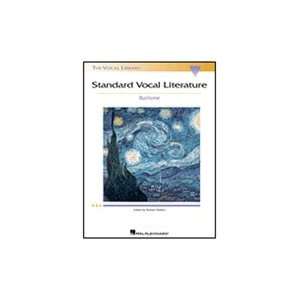  Hal Leonard Standard Vocal Literature Baritone Book & CD 