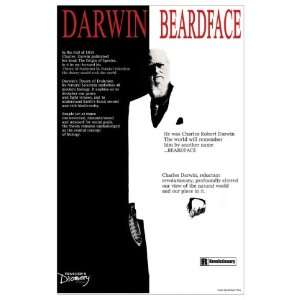  Beardface Darwin Poster