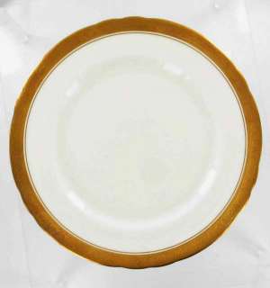 AYNSLEY BONE CHINA GOLD ENCRUSTED DINNER PLATE ENGLAND  