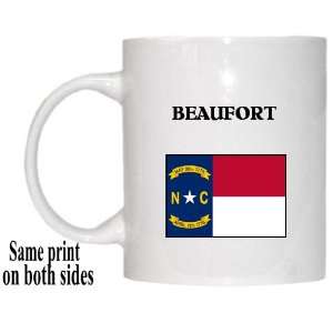  US State Flag   BEAUFORT, North Carolina (NC) Mug 
