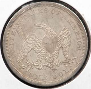 1841 Seated Liberty Silver Dollar   SUPERB About UNC  