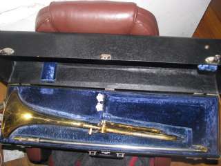 king 3 B concert trombone w/ F attachment yellow brass.  