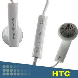  HTC OEM White Stereo Handsfree Control 3.5Mm Audio Plug, 4G Evo 