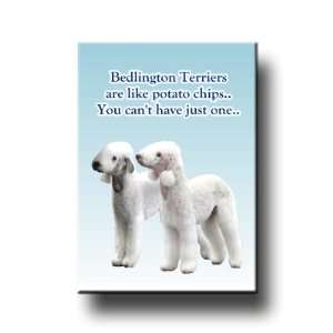 Bedlington Terrier Cant Have Just One Fridge Magnet