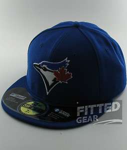 Toronto BLUE JAYS 2012 GAME Home Royal Blue New Era 59Fifty MLB Fitted 
