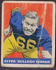 1948 leaf football 3a bulldog turner bears red backgro buy