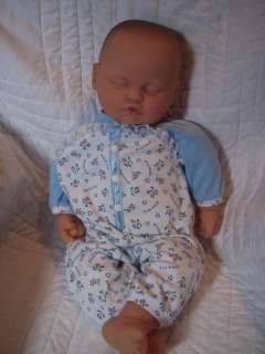   is my little Santina I reborned from a Berenguer Rosebud Baby Doll