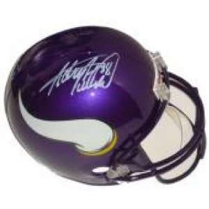  Adrian Peterson Signed Helmet   Replica   Autographed NFL 