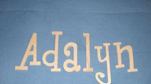   Wood Wall Letters $5 ship Wooden Name Nursery Child Baby Gifts  