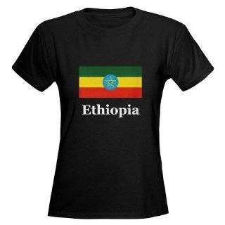 Ethiopia Ethiopian Womens Dark T Shirt by 