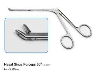 Brand New Nasal Sinus Forceps 30° 4X125mm Rhinoscopy  