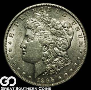 1896 O Morgan Silver Dollar CHOICE AU++ ** KEY DATE DOLLAR  