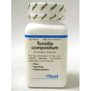  Heel/BHI Homeopathics Tonsilla Compositum 100 Tablets 