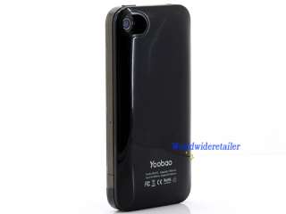 External Backup Battery Case for iPhone 4 x 1 Yoobao 1700mAh Battery 