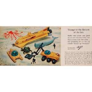  1966 Toy Ad Voyage to the Bottom of the Sea Submarine 