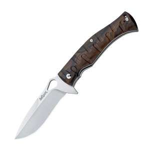 Citadel Deimos Folder Knife Ziricote Wood Handle Plain Edge CIT 0110W 