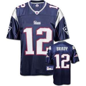 Tom Brady #12 New England Patriots NFL Replica Player Jersey By Reebok 
