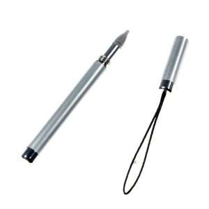   Retractable Metal Stylus with Strap (for all touch screen gadgets