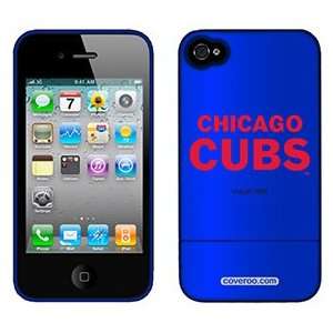 Chicago Cubs Red on AT&T iPhone 4 Case by Coveroo