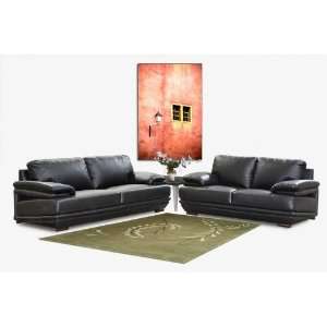  Ritz Bonded Leather Sofa Loveseat 2 Pc Set By Diamond Sofa 