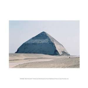  Bent Pyramid 10.00 x 8.00 Poster Print