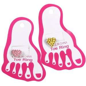  Lets Party By Amscan Toe Rings 