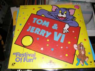 Tom and Jerry VI Laserdisc 12 DIsc  