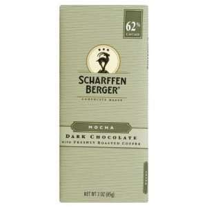 Scharffen Berger Choc Bar Mcha 62% 3 OZ (Pack of 12)  