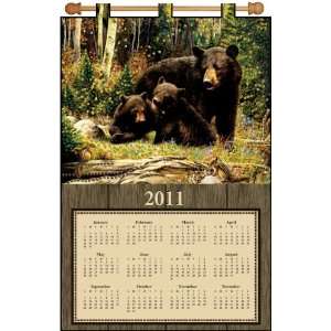  Tobin Bears 2011 Jeweled Felt Applique Calendar Kit 16X24 