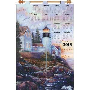   Tobin Lighthouse 2013 Calendar Felt Applique Kit 16X24 Arts, Crafts