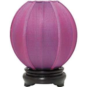  Bickett Tobin Plum Purple Mini Blossom Table Lamp