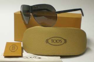 TODS TODS TO07 TO7 07 GUNMETAL 08C AUTH SUNGLASSES NEW  