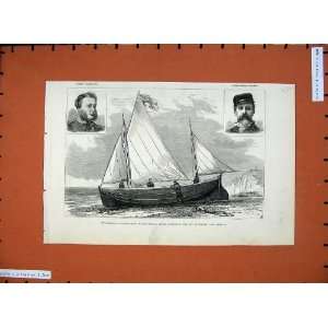  1882 Berthon Folding Boat Bay Biscay Harvey Nicholson 