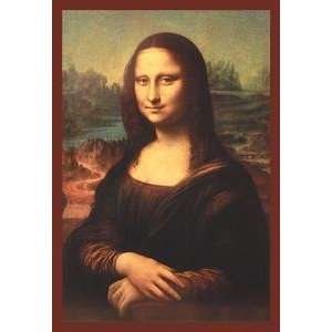  Paper poster printed on 20 x 30 stock. Mona Lisa