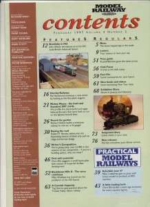 Model Railway Feb 1997 Mickey Mouse Loading Bank Oval  