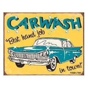  Moore Car Wash Tin Sign