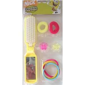  Spongebob Squarepants Brush and Hair Accessory Set Toys & Games