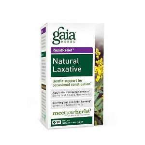    Gaia HerbsÂ® RapidRelief Natural Laxative
