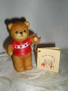 1979 Lucy Rigg Enesco Lucy & Me Valentine Bear  