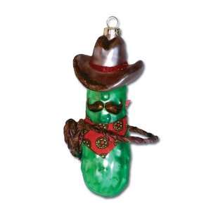    Cherry Designs Dilly the Kid Pickle Ornament