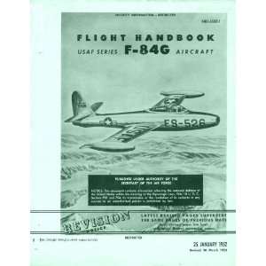    Republic F 84 Aircraft Flight Handbook Manual Republic Books