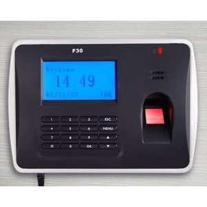   Pin Attendance Entry Time Clock Software System   F30 